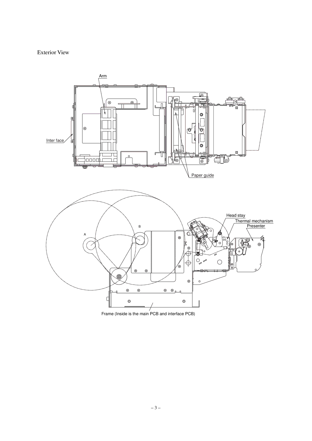 Star Micronics TUP492-24 operation manual Exterior View 