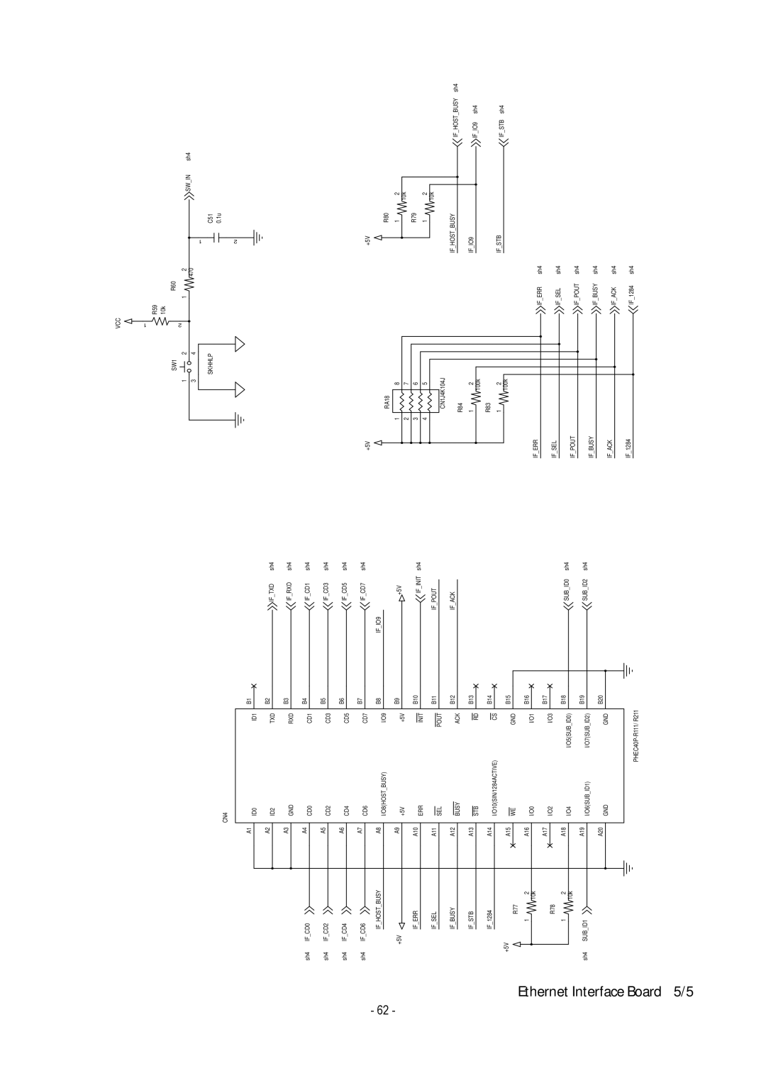 Star Micronics TUP500 technical manual Interface 