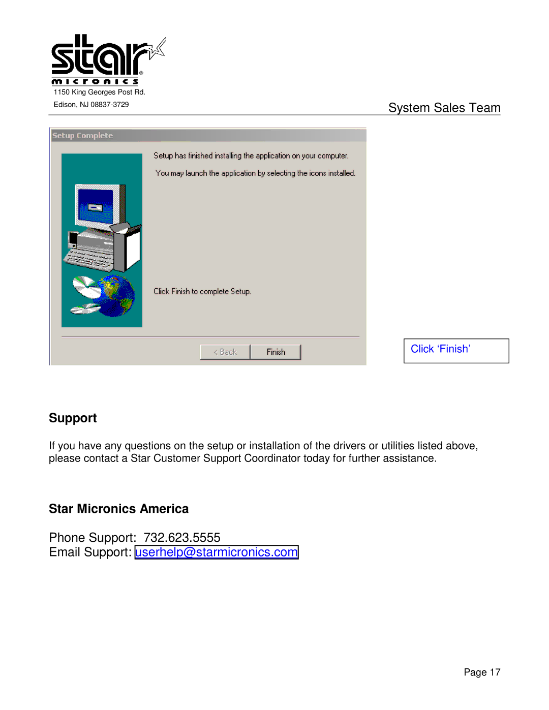 Star Micronics USB manual Star Micronics America 