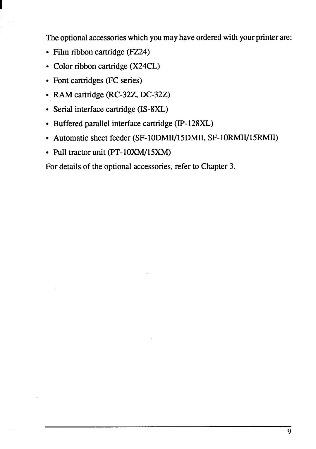 Star Micronics XB-2420, XB-2425 user manual 