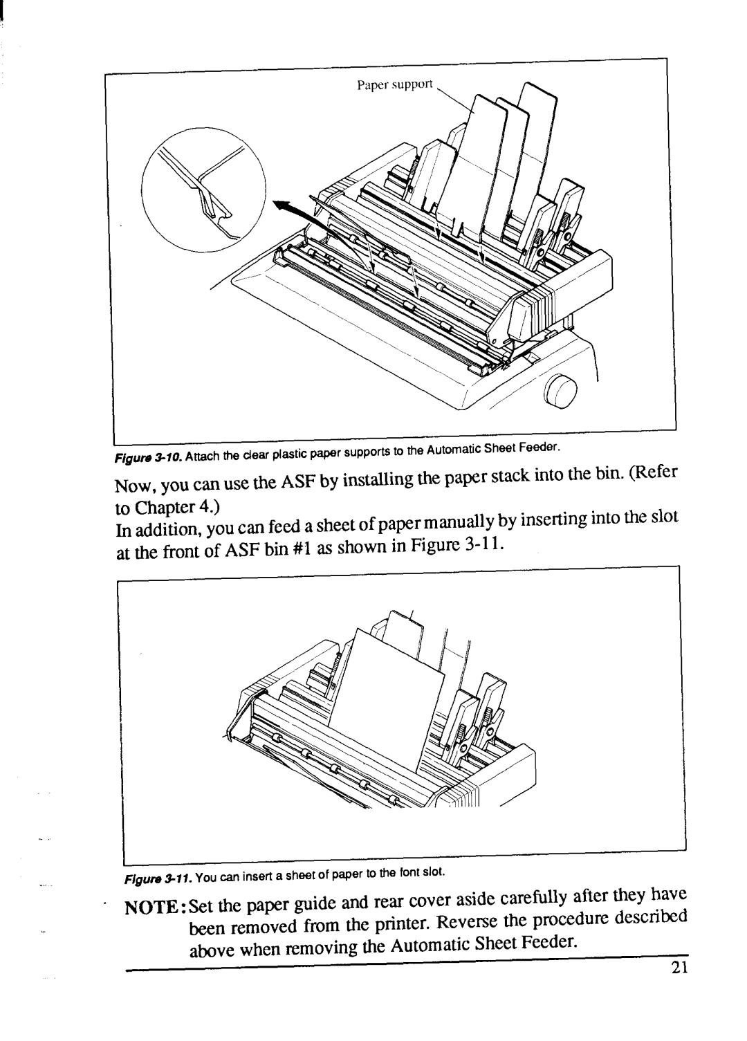 Star Micronics XB-2420, XB-2425 user manual Been removedfrom the printer.Reversethe proceduredescribed 