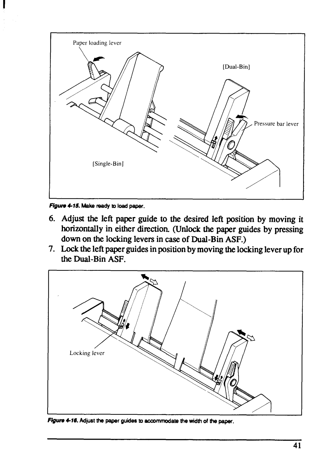 Star Micronics XB-2420, XB-2425 user manual Make ready to load paper 