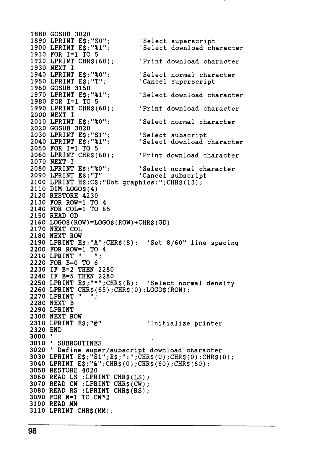 Star Micronics XB24-10, XB24-15 user manual Lprint E$%O 