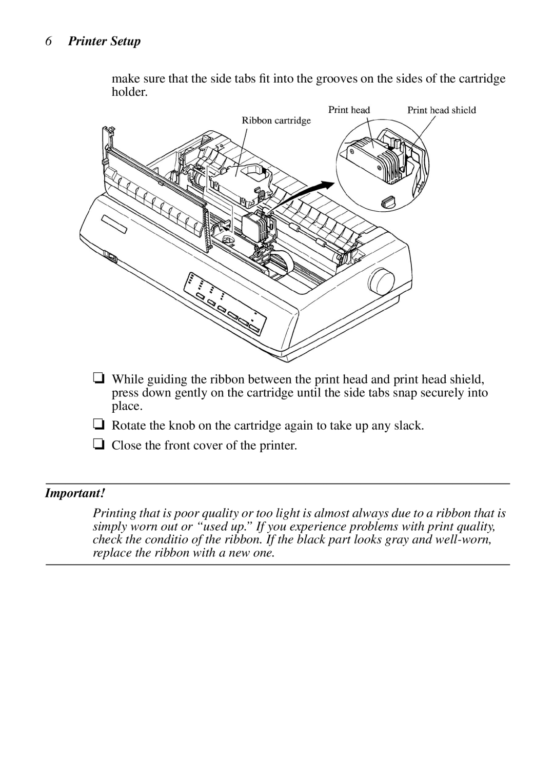 Star Micronics XB24-250 II user manual Printer Setup 
