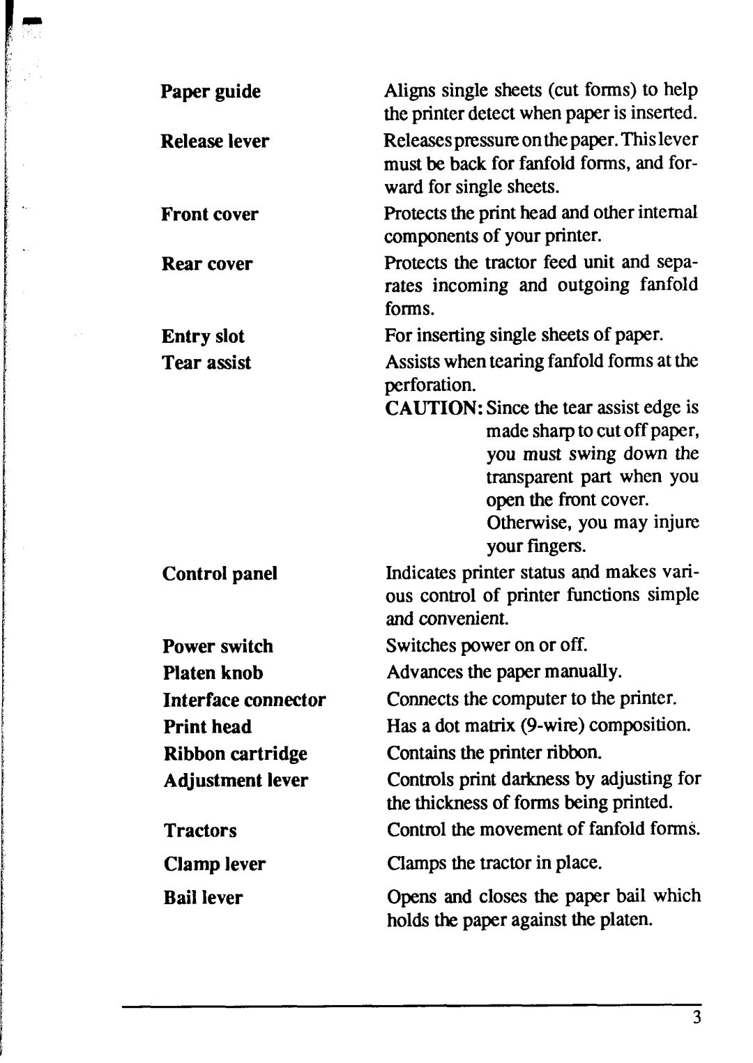 Star Micronics XR-1520, XR-1020 manual 