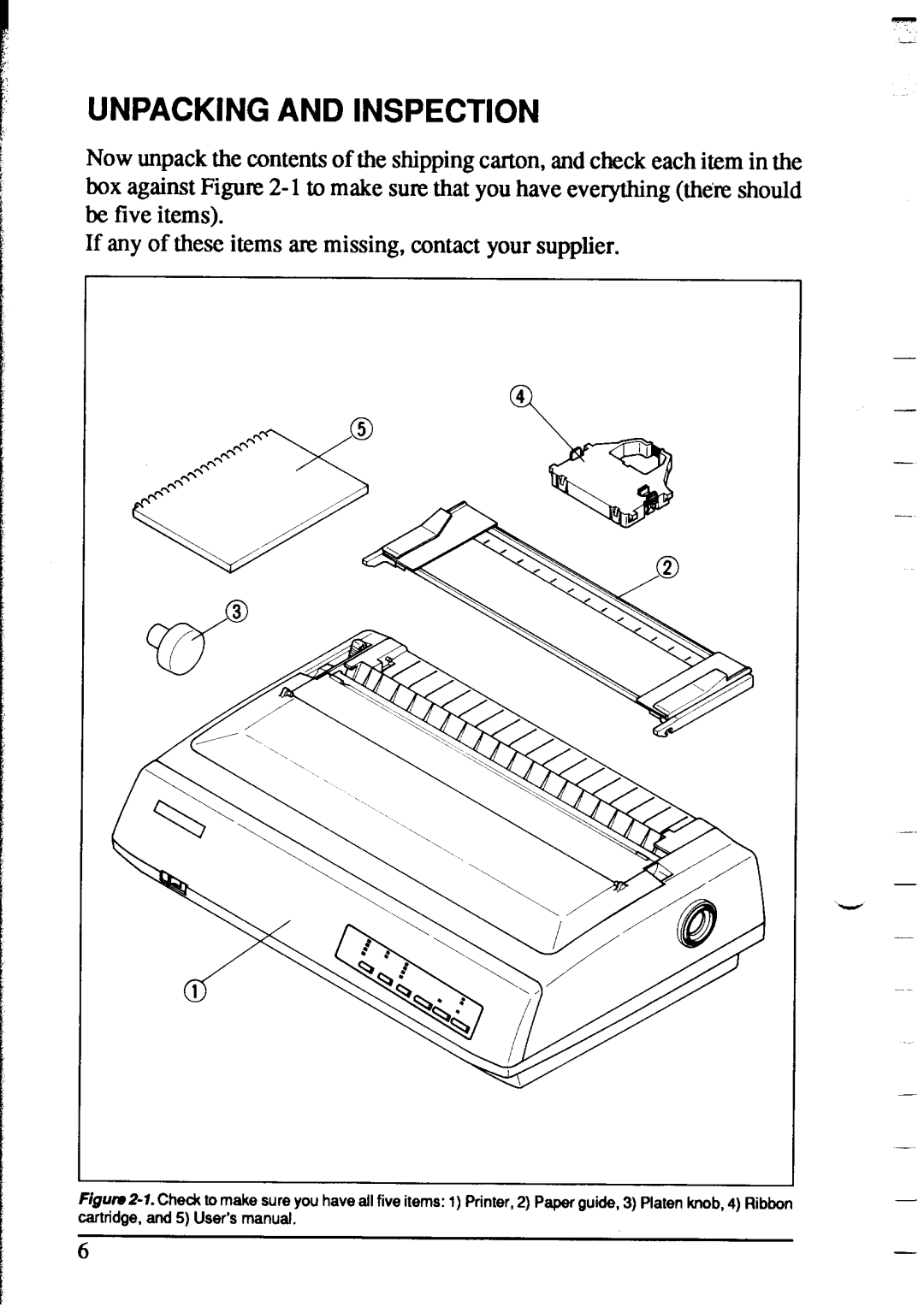 Star Micronics XR-1020, XR-1520 manual Unpacking and Inspection 