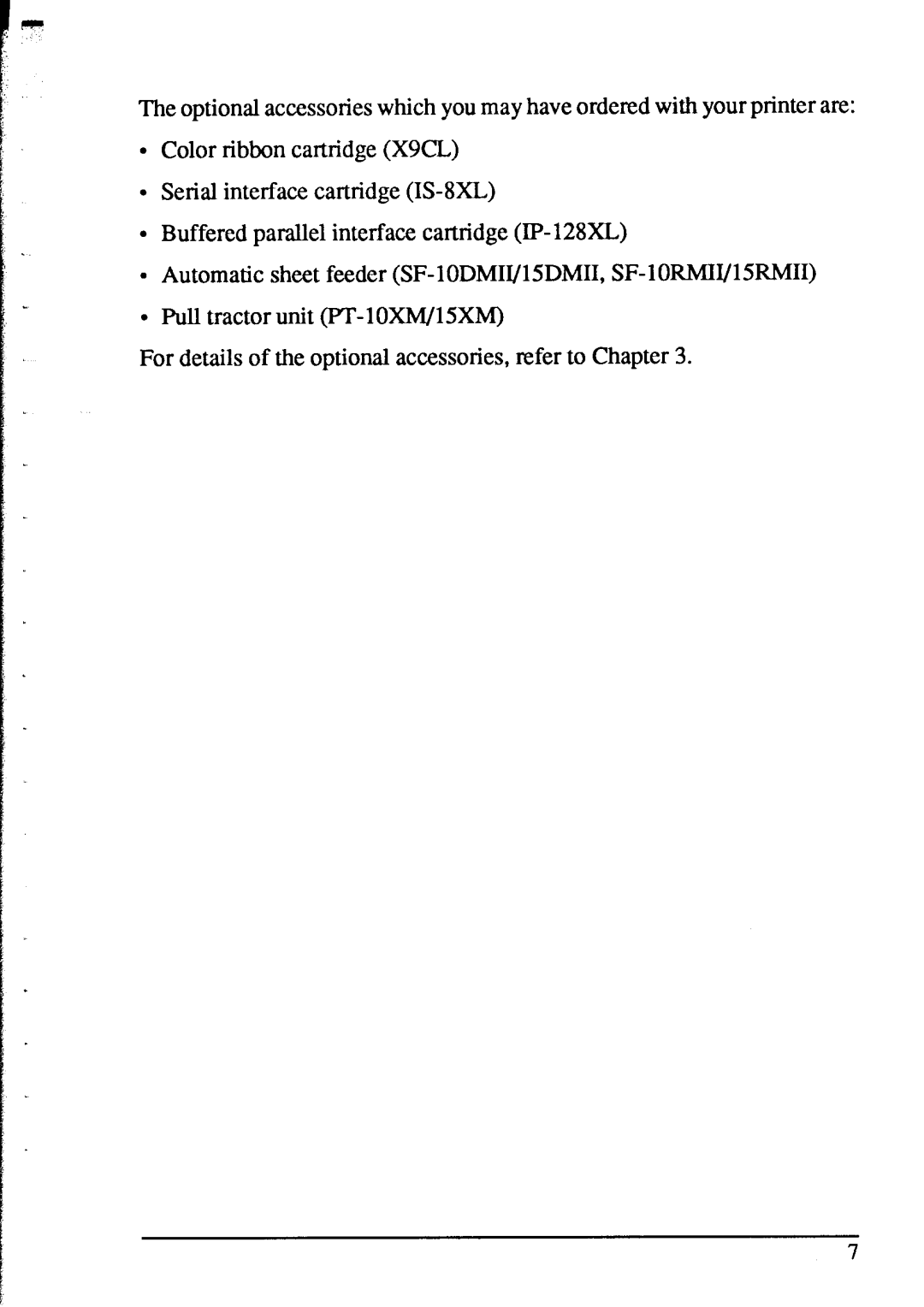 Star Micronics XR-1520, XR-1020 manual 