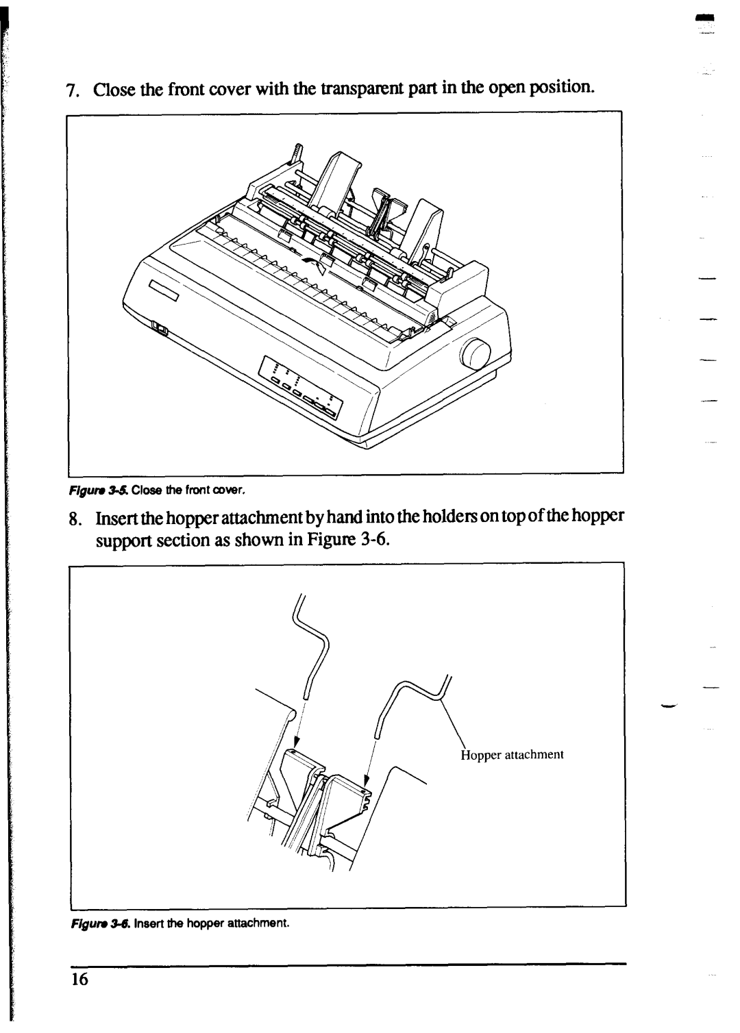 Star Micronics XR-1020, XR-1520 manual Gum 3-S Close he front cover 