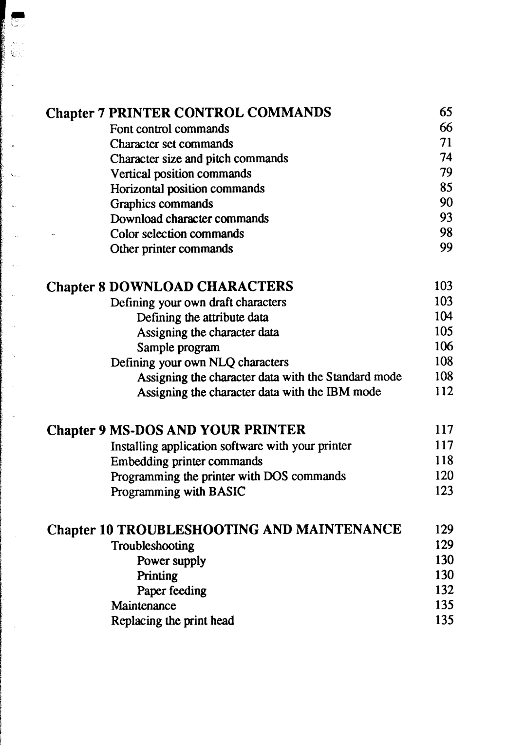 Star Micronics XR-1520, XR-1020 manual Printer Control Commands 