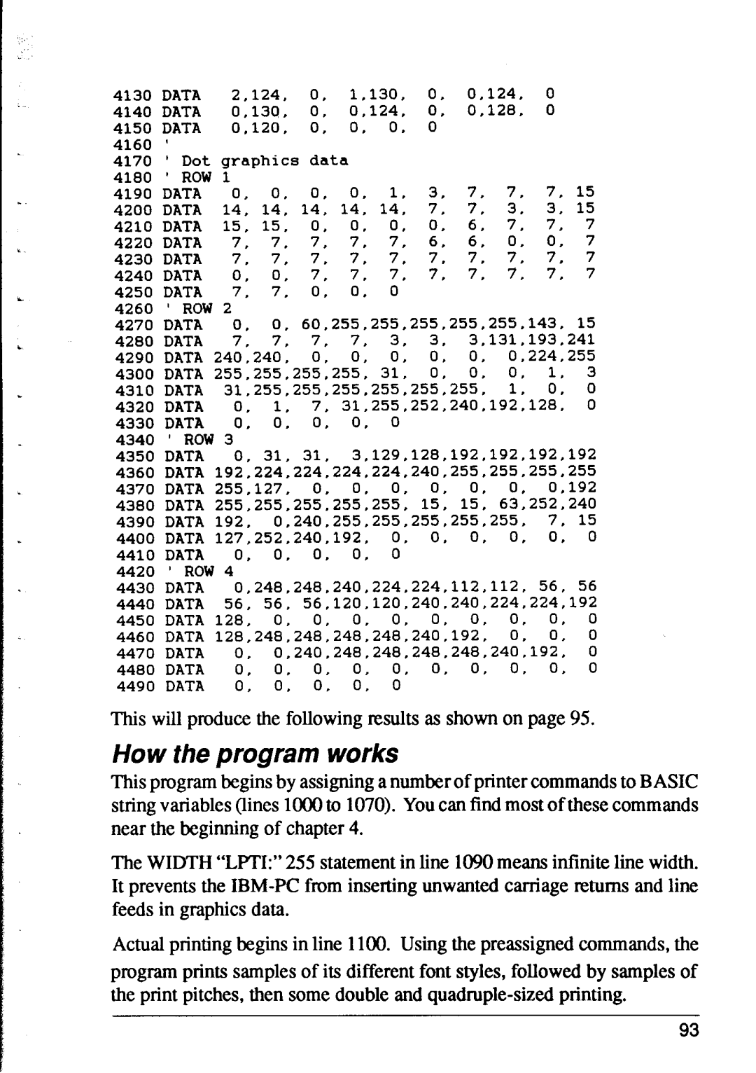 Star Micronics XR-1000, XR-1500 user manual How the program works 