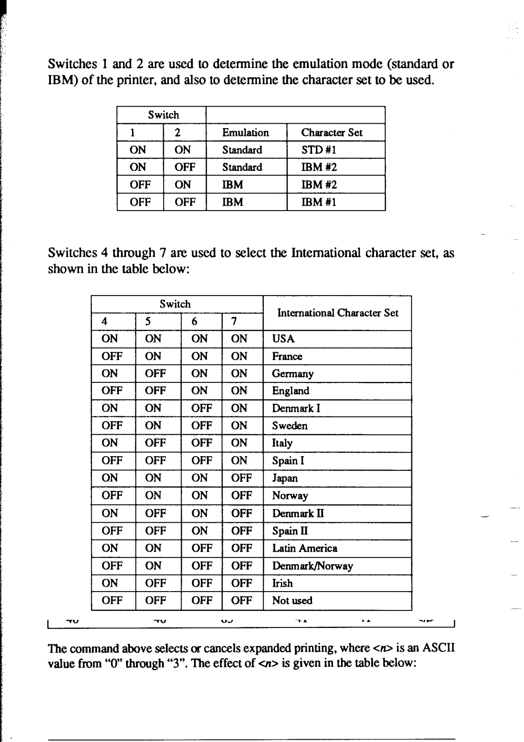 Star Micronics XR-1500, XR-1000 user manual Off 