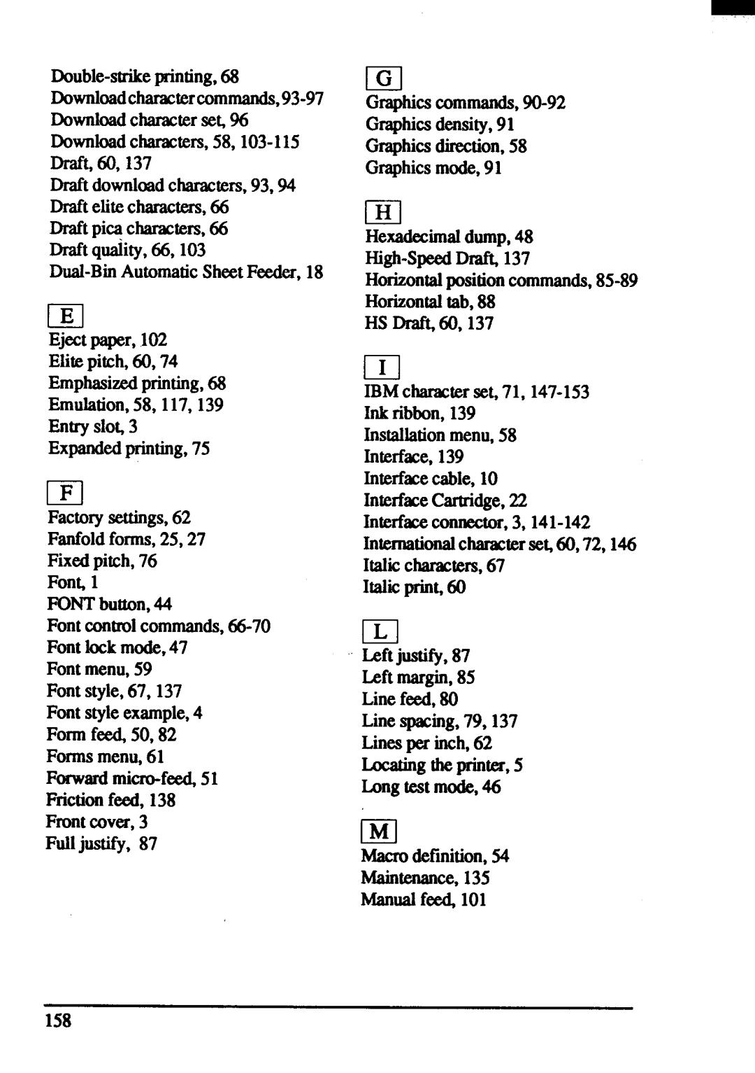 Star Micronics ZA-250, ZA-200 user manual ItalicChfUilCttTS,67 