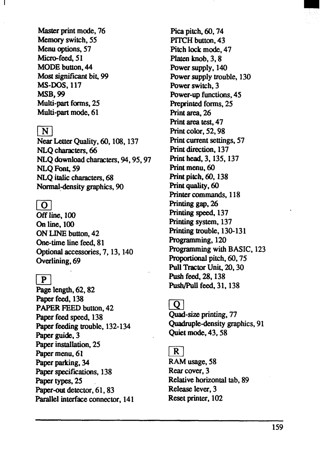 Star Micronics ZA-200, ZA-250 user manual MS-DOS,117 