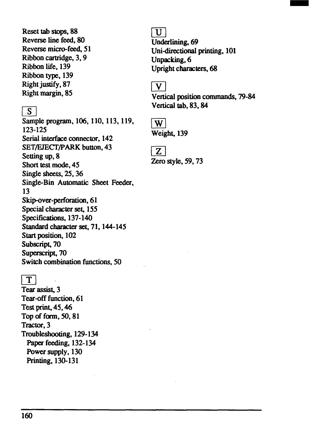 Star Micronics ZA-250, ZA-200 user manual Ij!J 