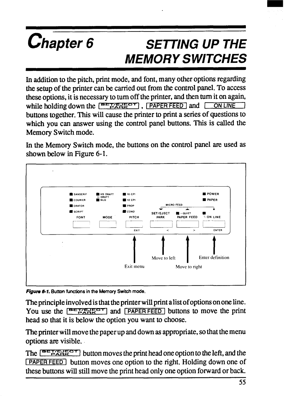 Star Micronics ZA-200, ZA-250 user manual Chapter 