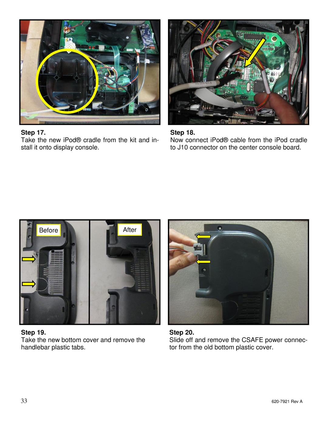 Star Trac E-TBTe manual Step 