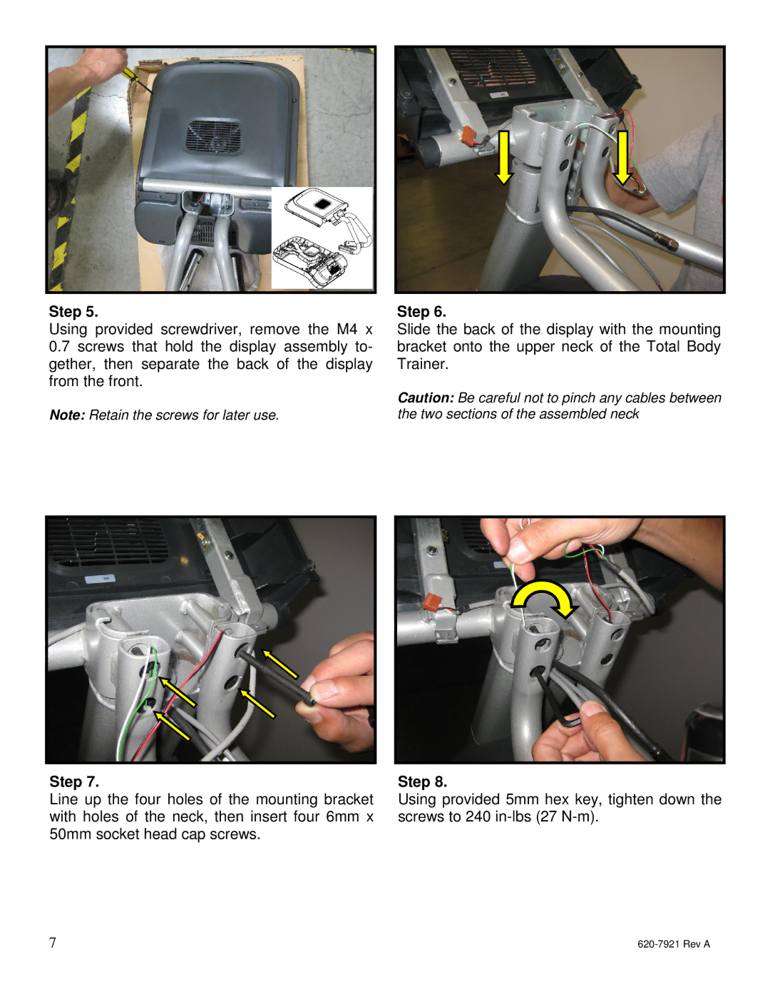 Star Trac E-TBTe manual Step 