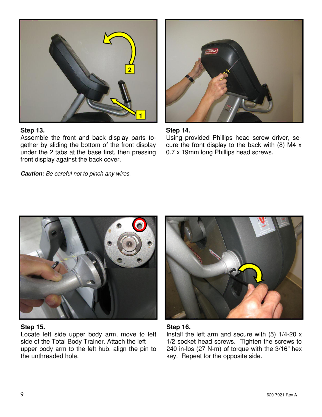 Star Trac E-TBTe manual Step 