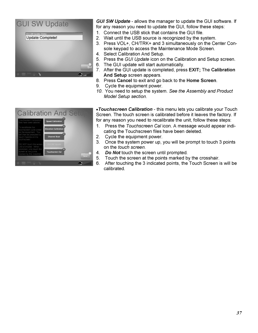 Star Trac E-TRE, E-TRXE manual 