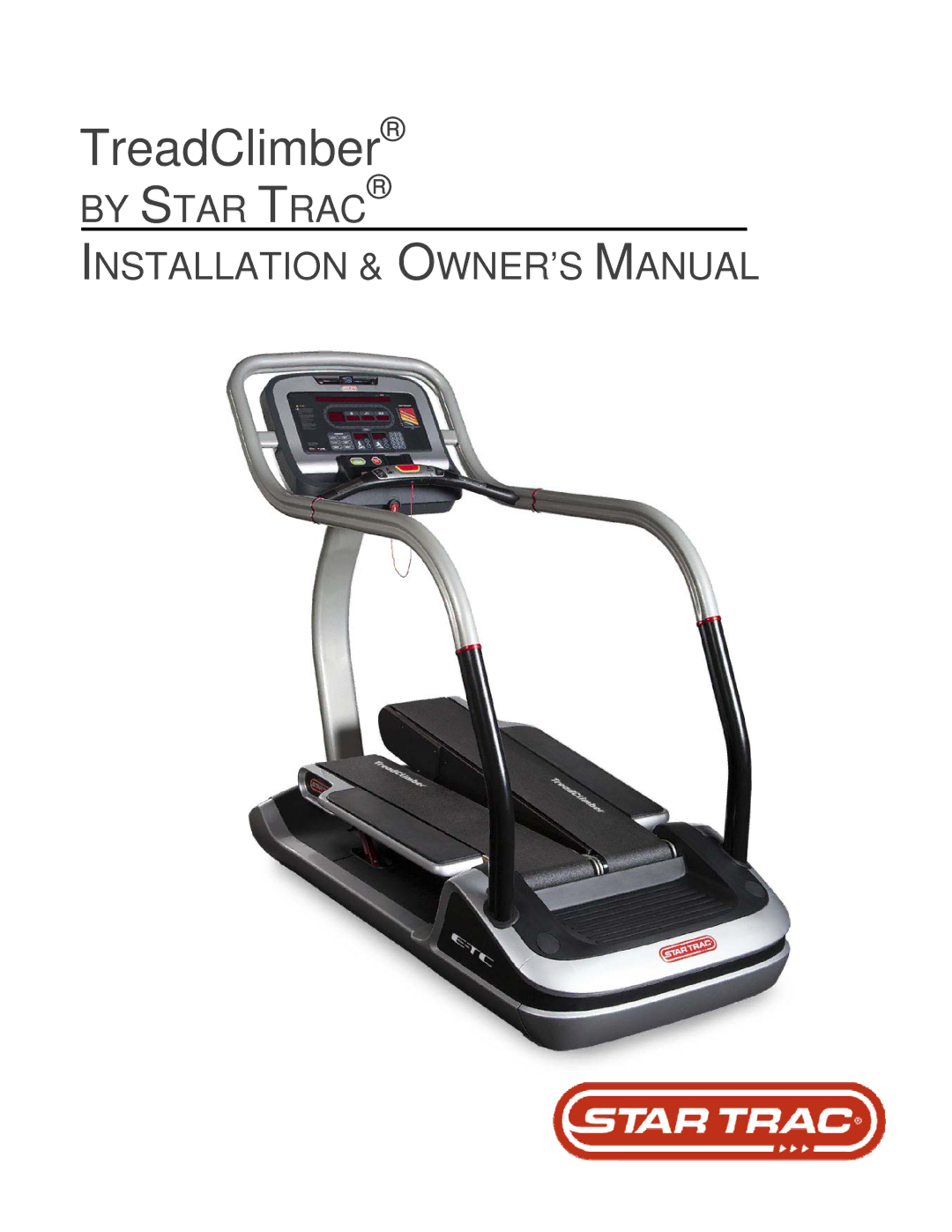 Star Trac E-TCI, NOT FOUND manual TreadClimber 