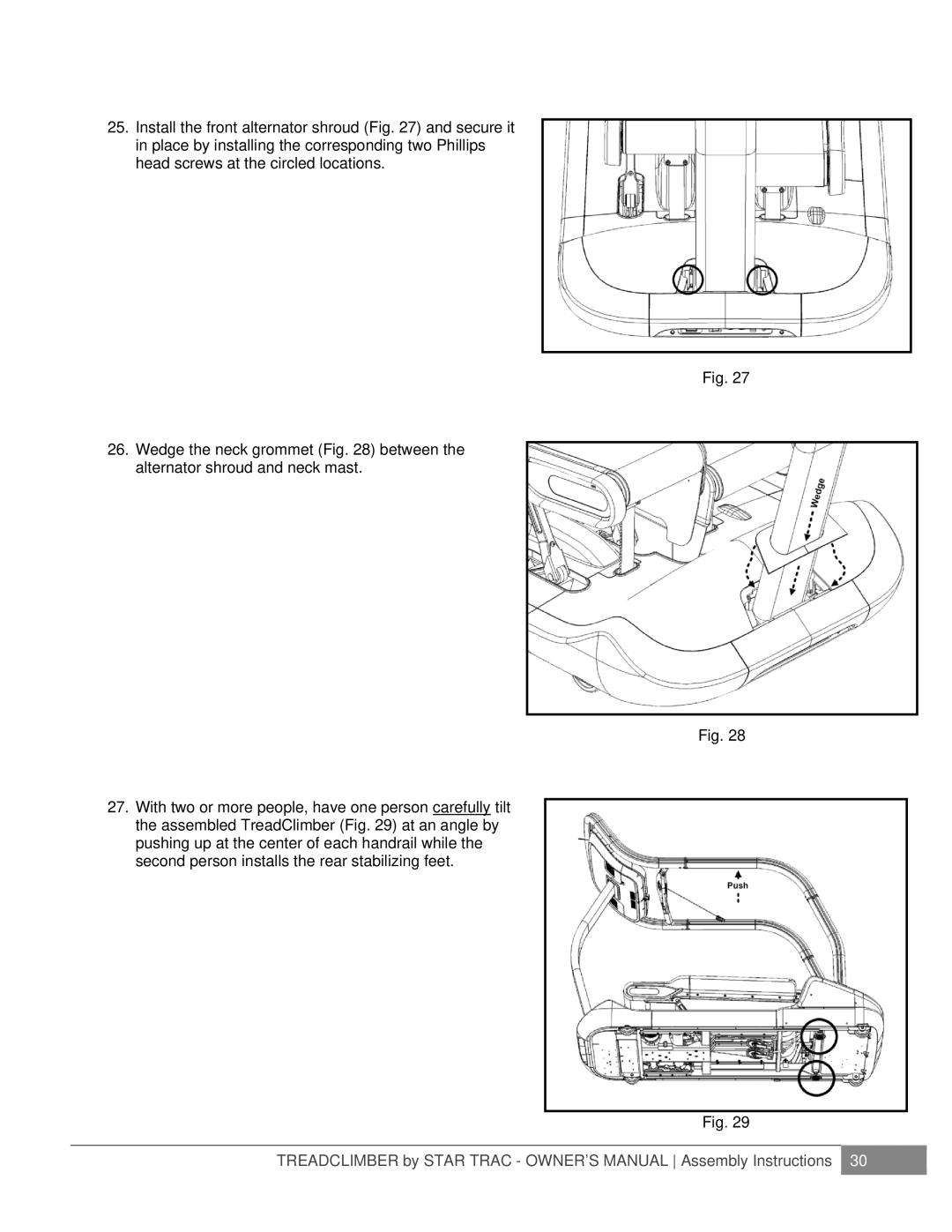 Star Trac NOT FOUND, E-TCI manual 