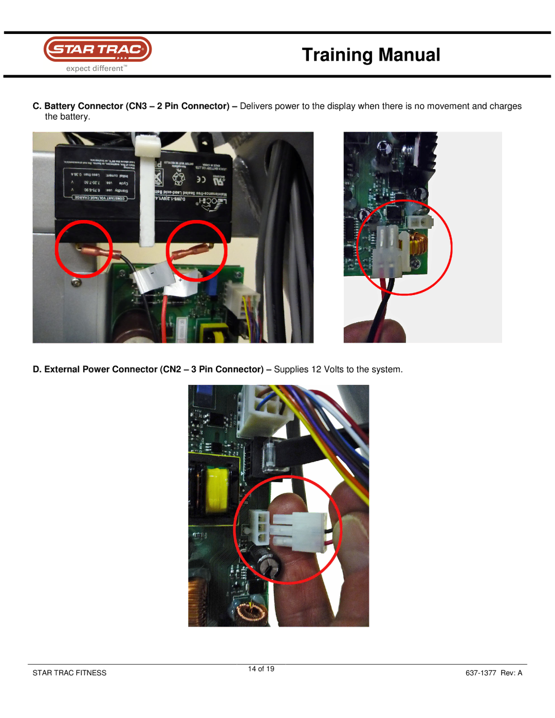 Star Trac Sep-80 manual Training Manual 