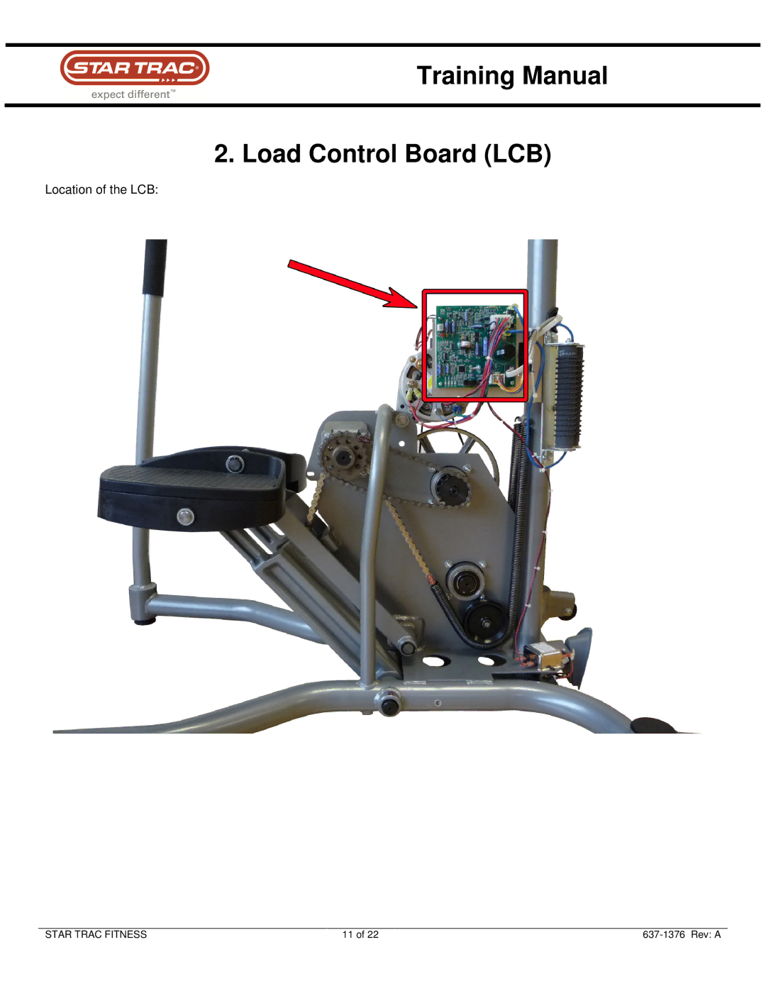 Star Trac Sep-90 manual Training Manual Load Control Board LCB 