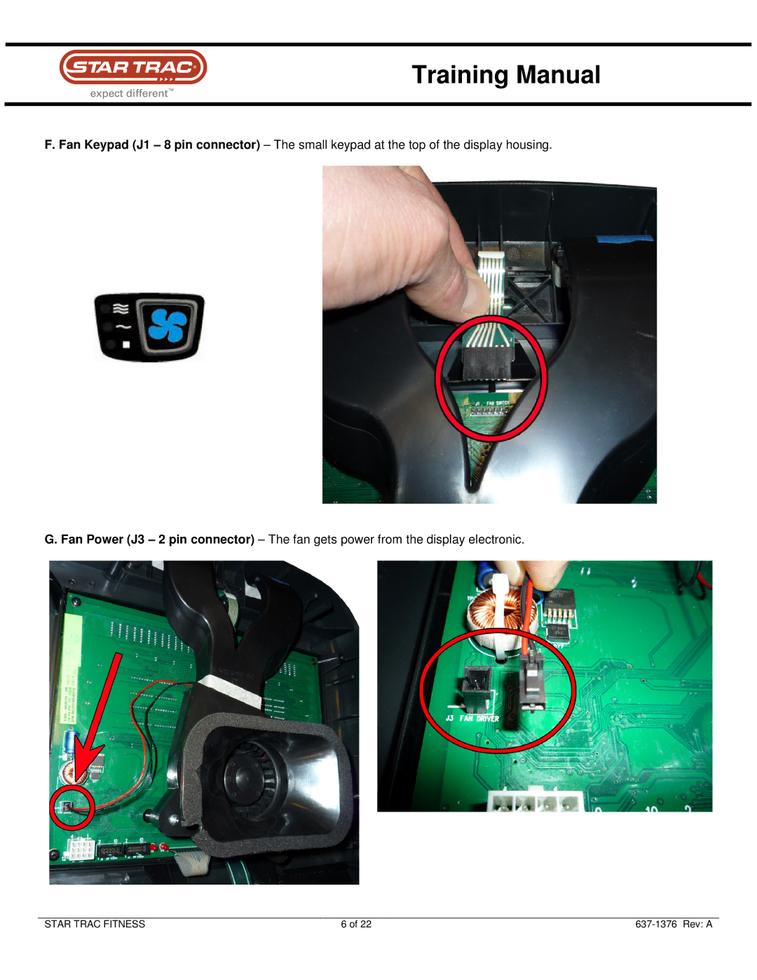 Star Trac Sep-90 manual Training Manual 