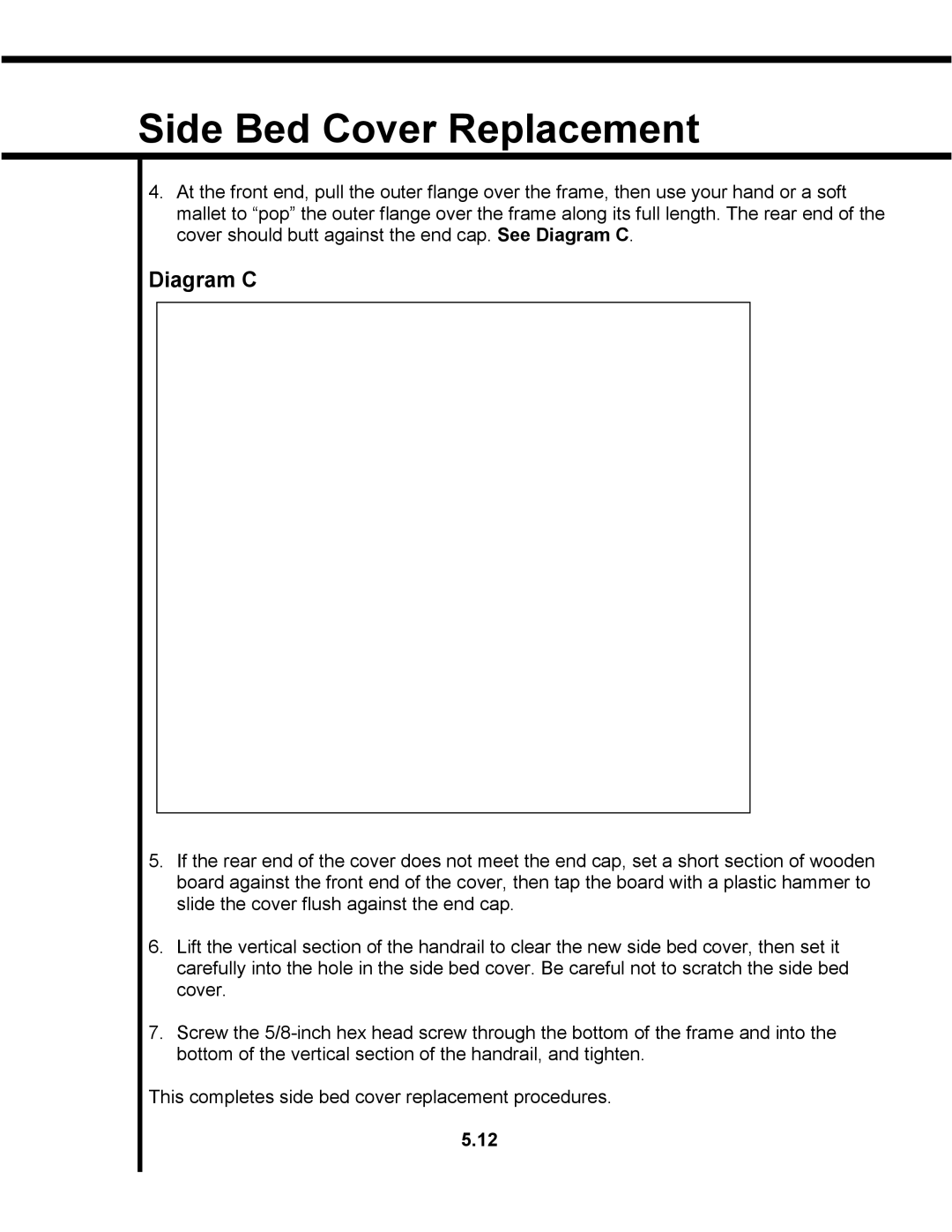 Star Trac TR 4500 manual Diagram C 