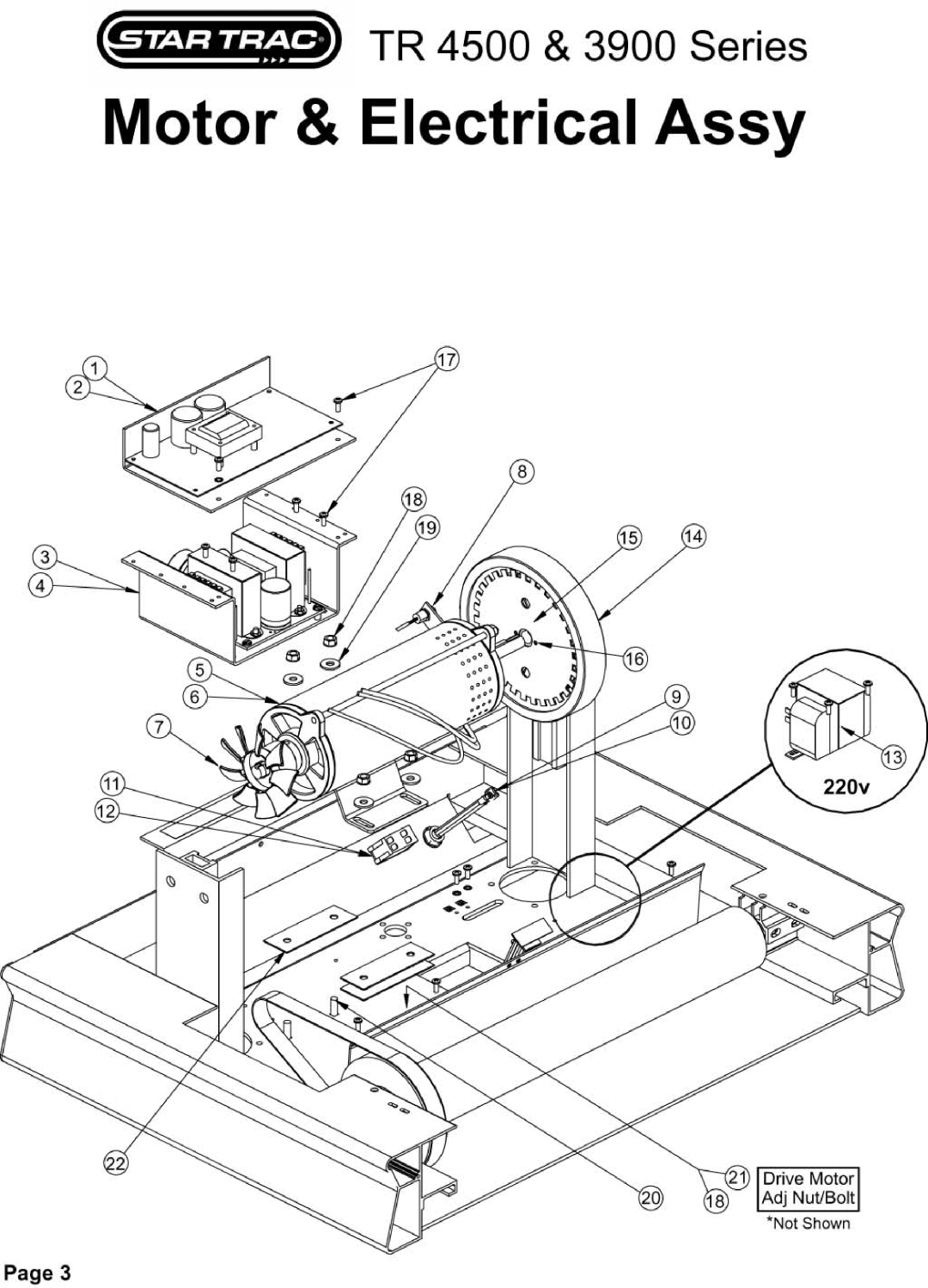 Star Trac TR 4500 manual 