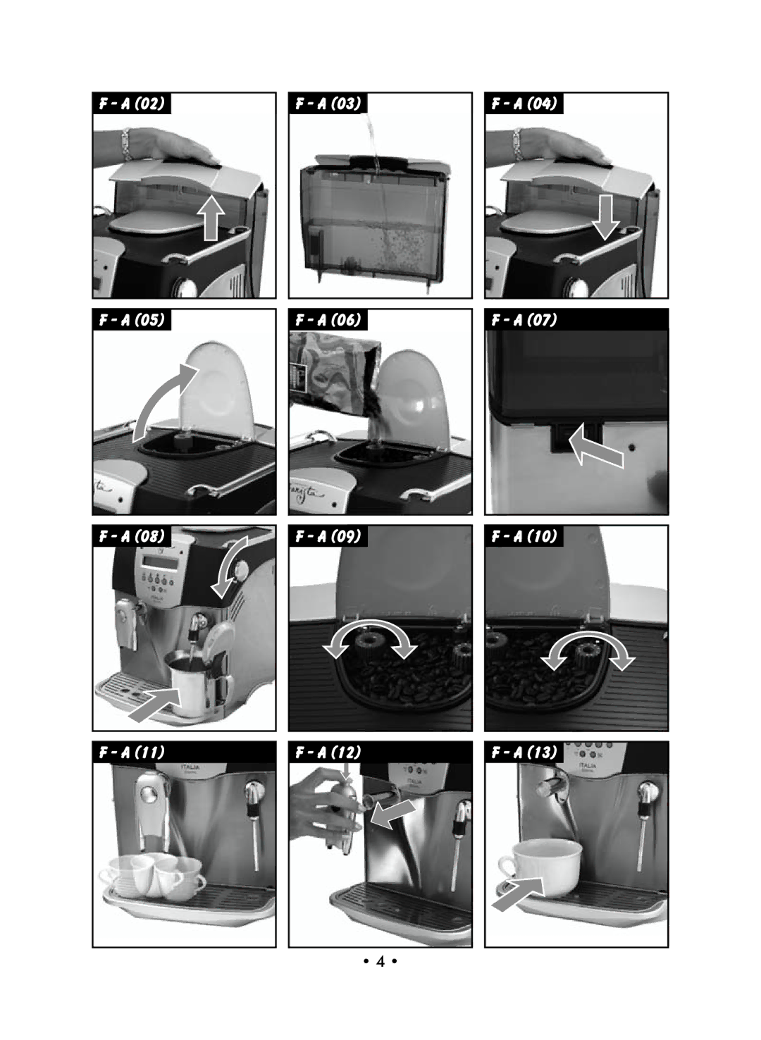 Starbucks Barista SUP021 YDR manual 