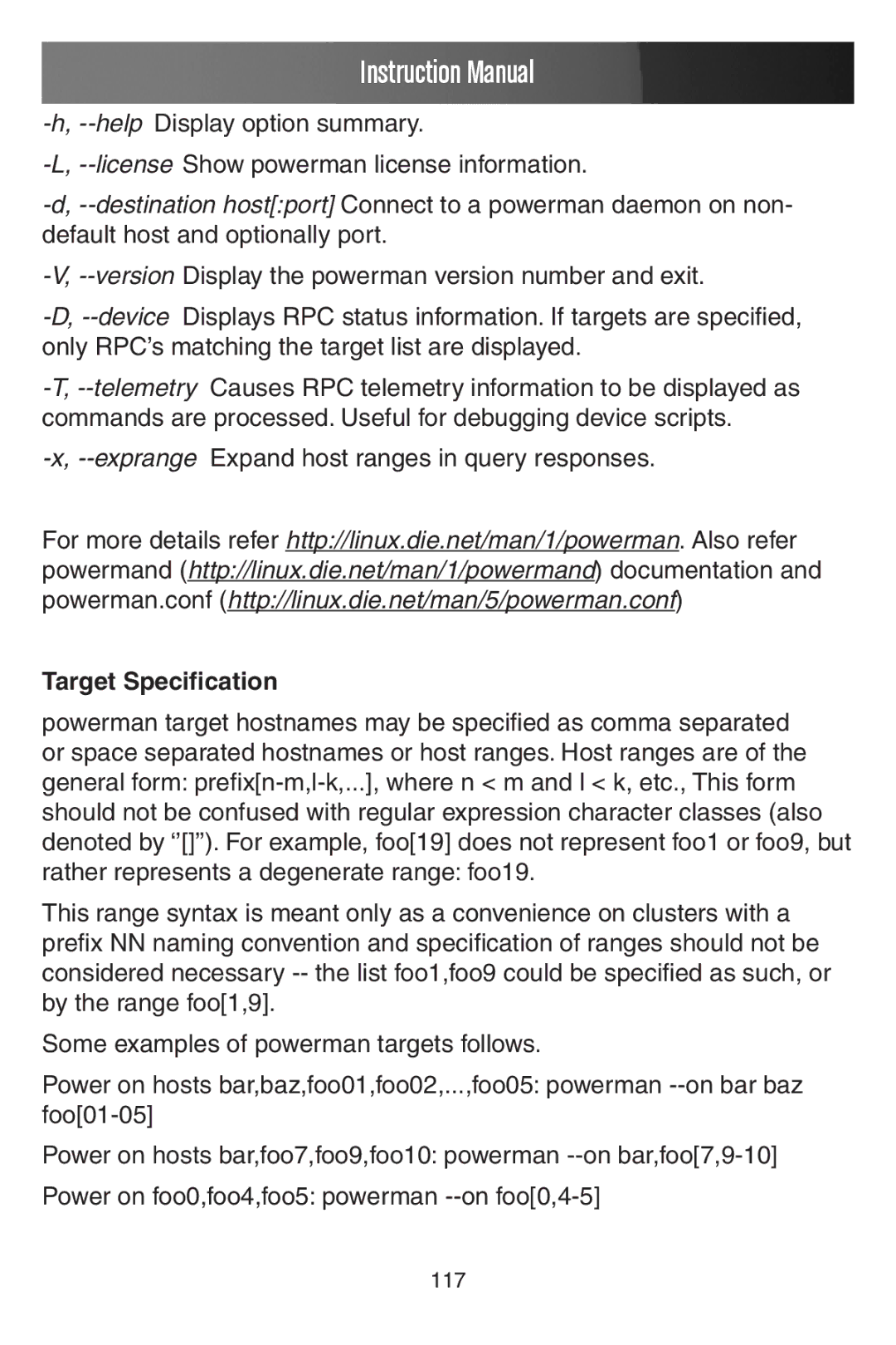 StarTech.com ECS0016 manual Target Specification 