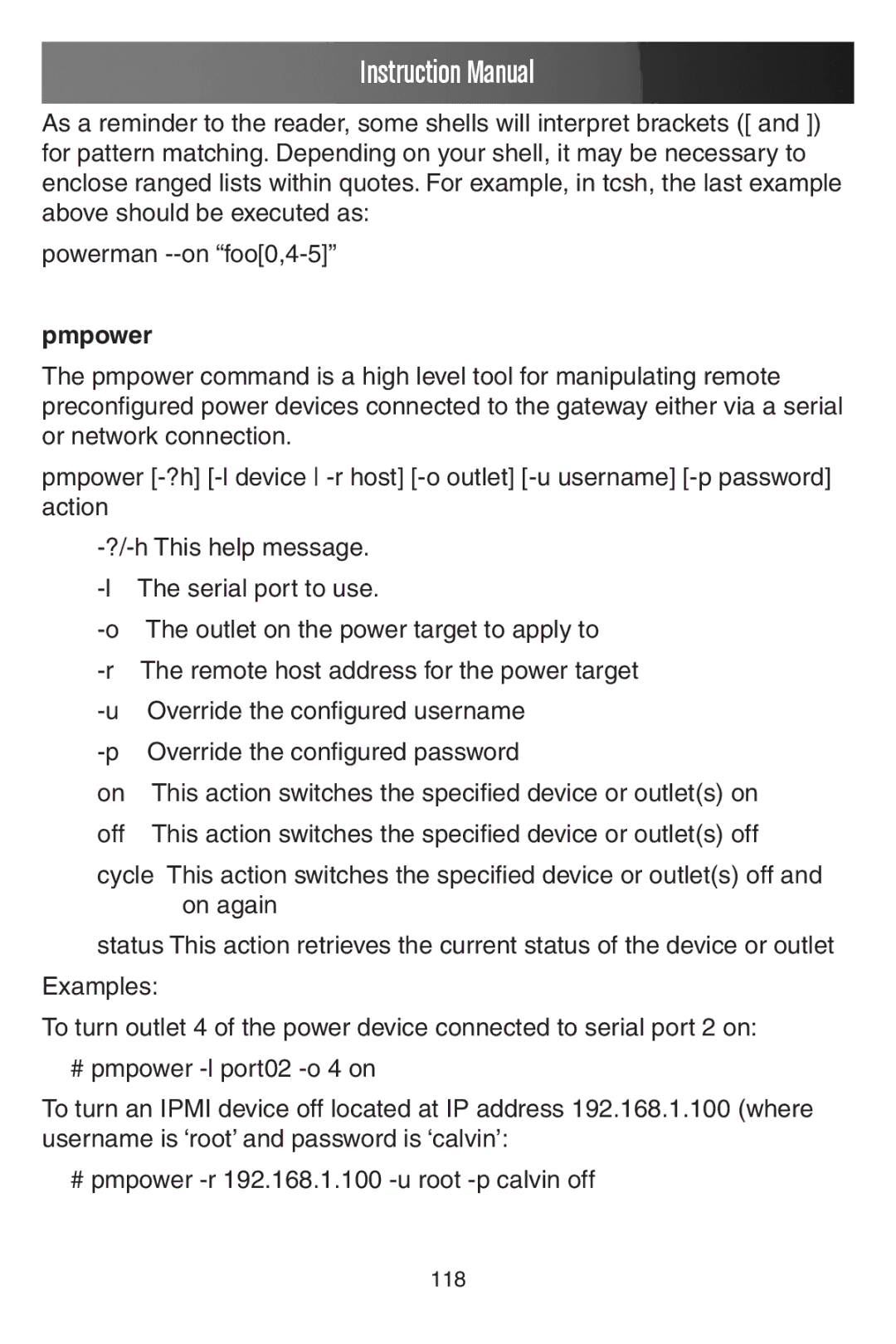 StarTech.com ECS0016 manual Pmpower 