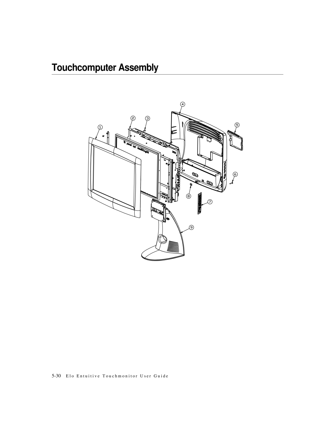 StarTech.com ESY1525L manual Touchcomputer Assembly 