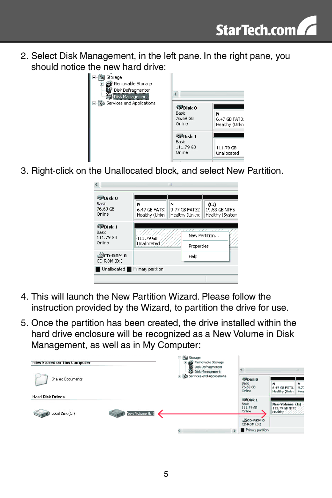 StarTech.com IDE3510U2GB instruction manual 