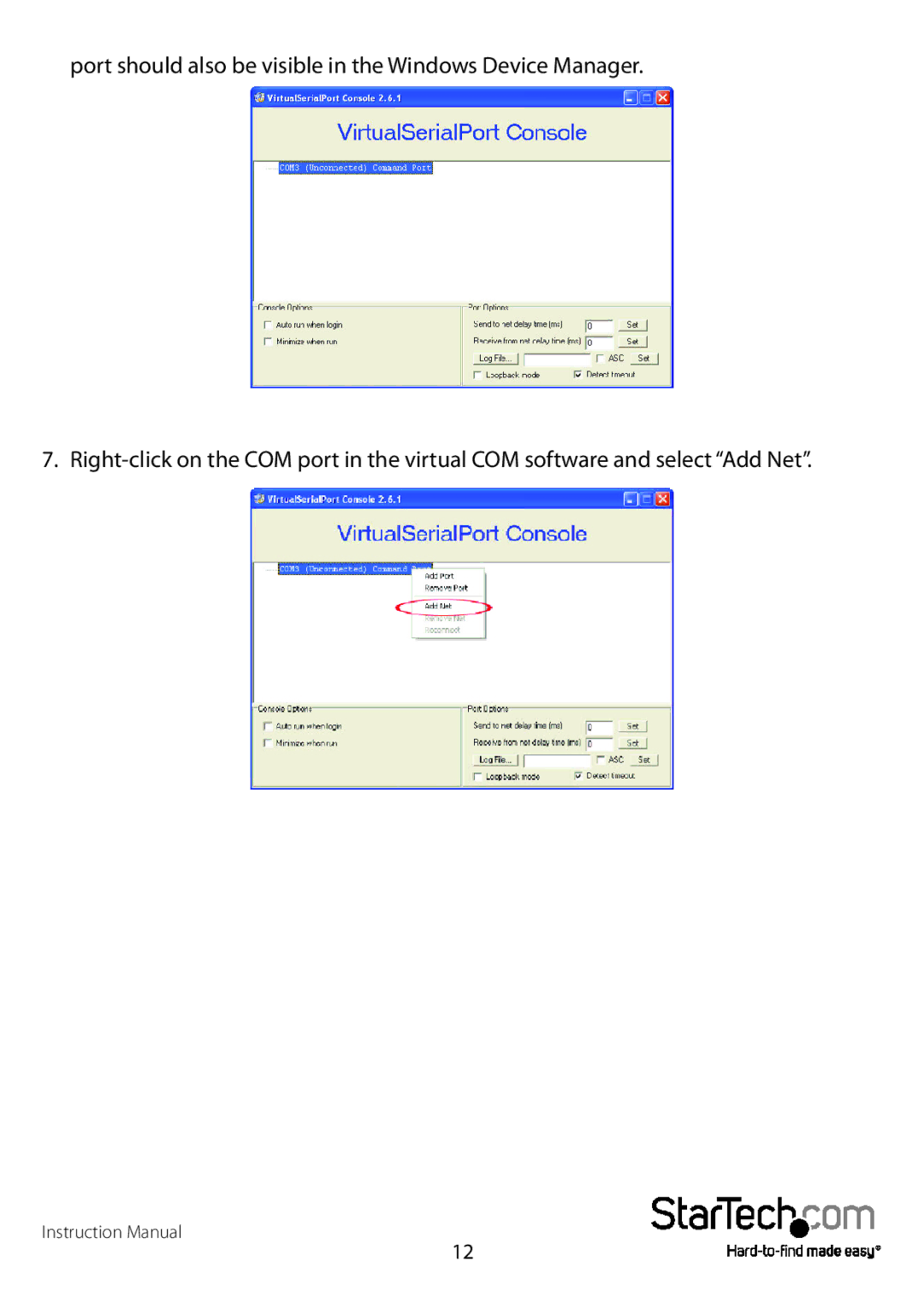 StarTech.com NETRS2321EGB, NETRS2321EEU manual 