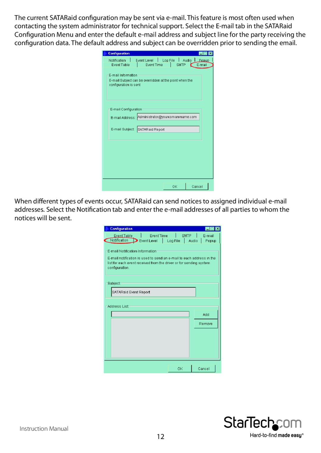 StarTech.com PCISATA4R1 manual 