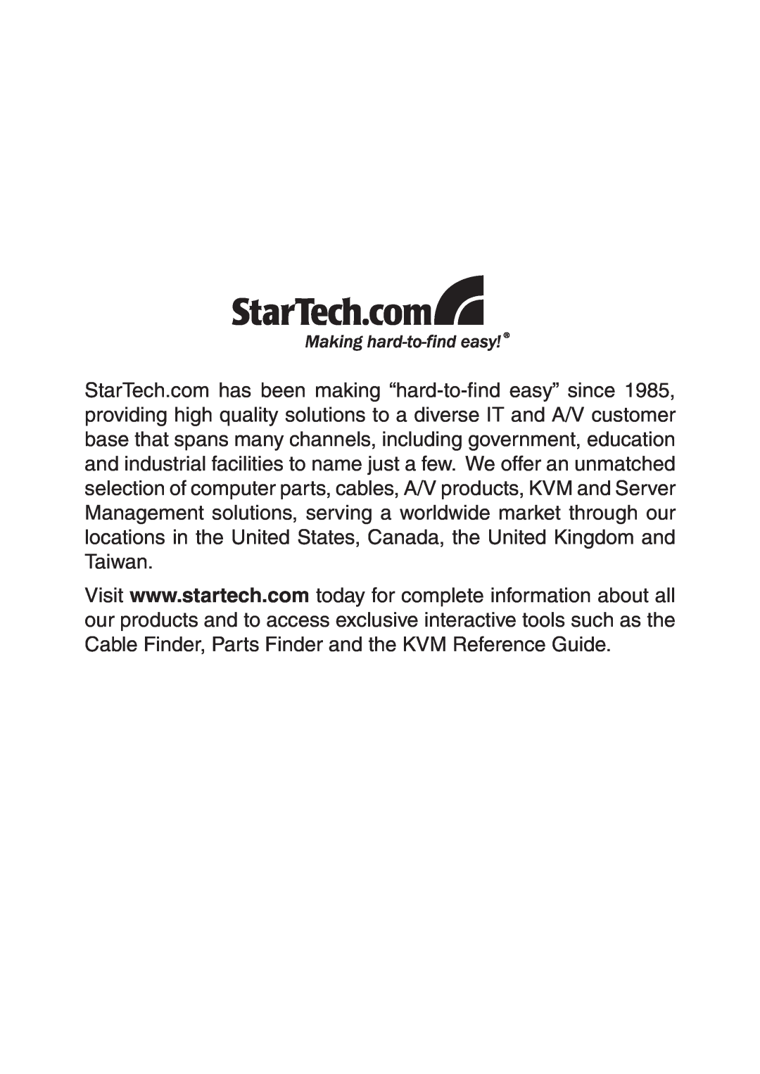 StarTech.com PEXUSB400 instruction manual 