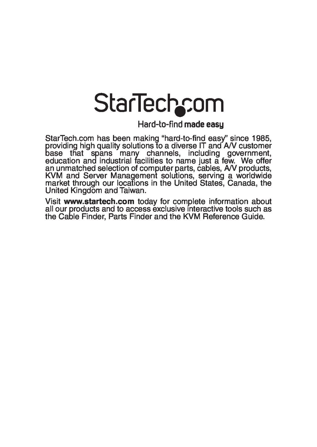 StarTech.com RS-485/422 instruction manual 