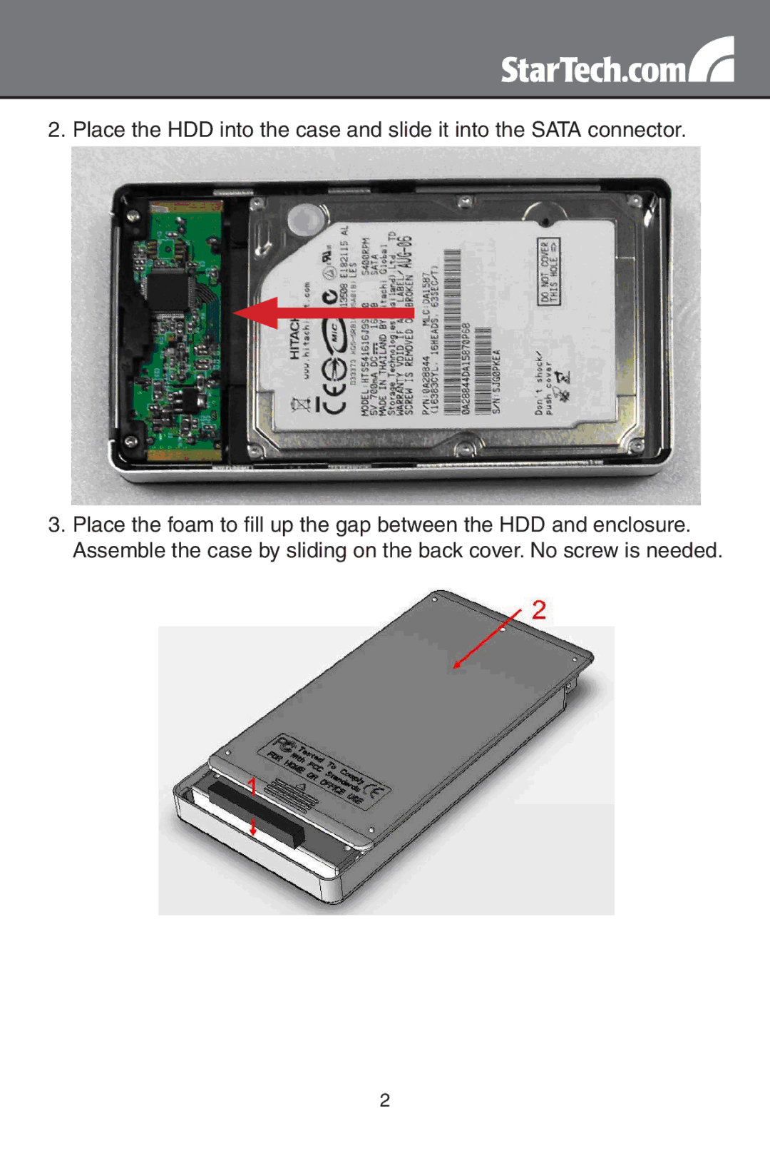 StarTech.com SAT2510BU2B instruction manual 