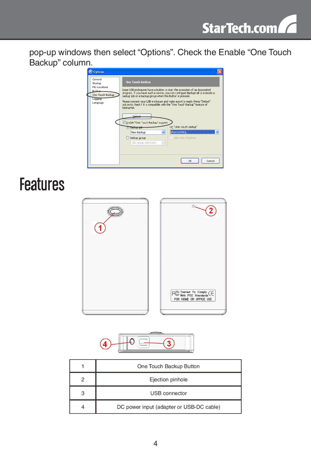 StarTech.com SAT2510BU2B instruction manual Features 