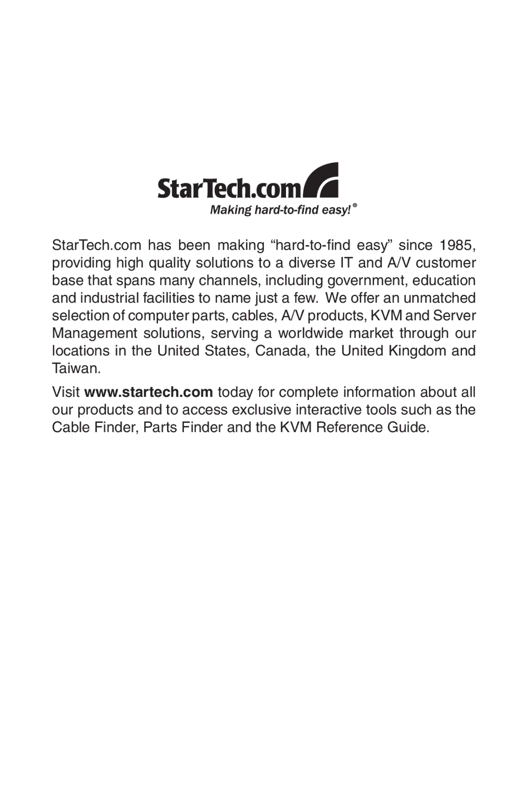 StarTech.com SAT2510U2E, SAT2510BU2E instruction manual 