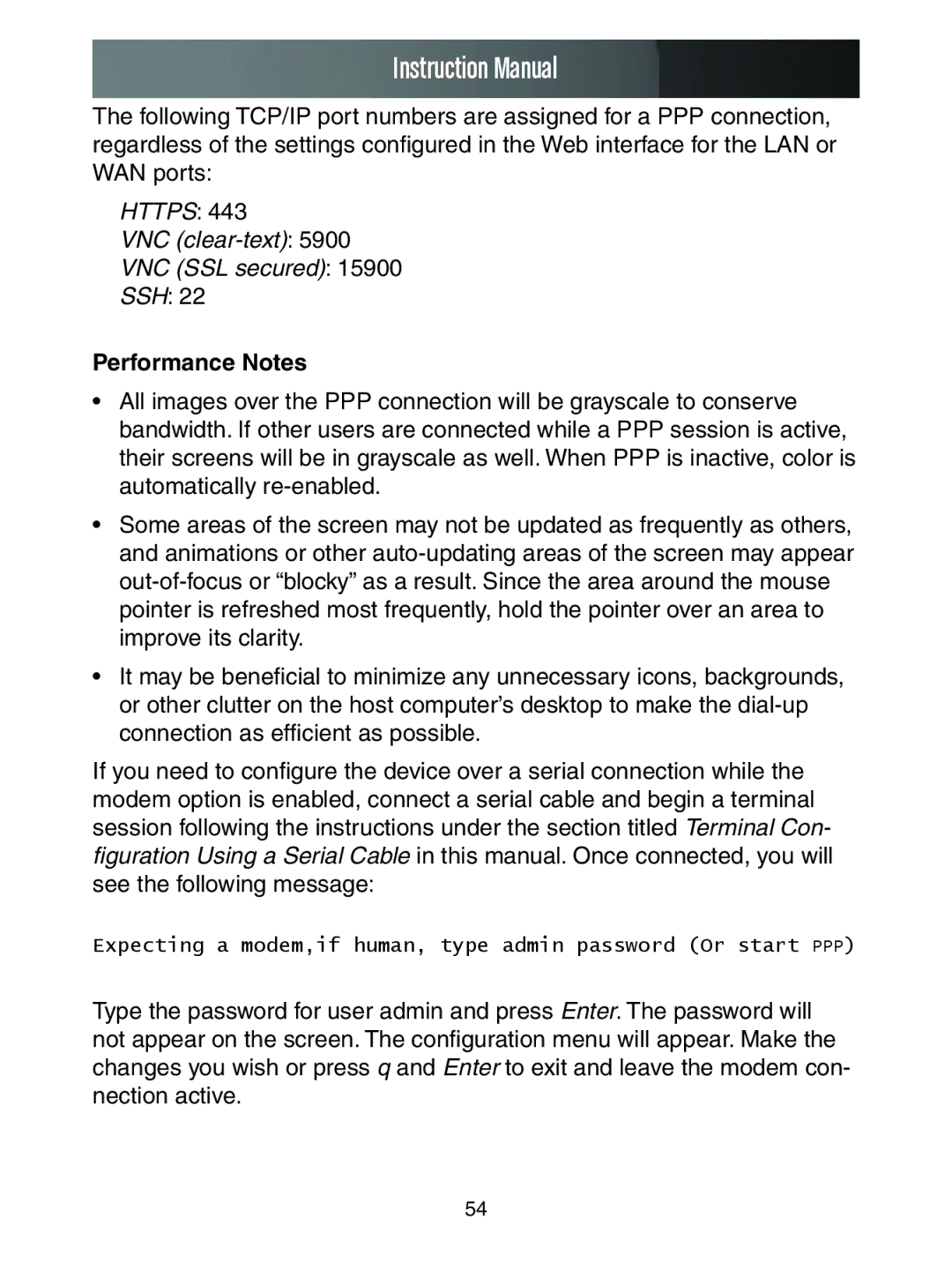 StarTech.com SV3253DXI, SV1653DXI manual Performance Notes 