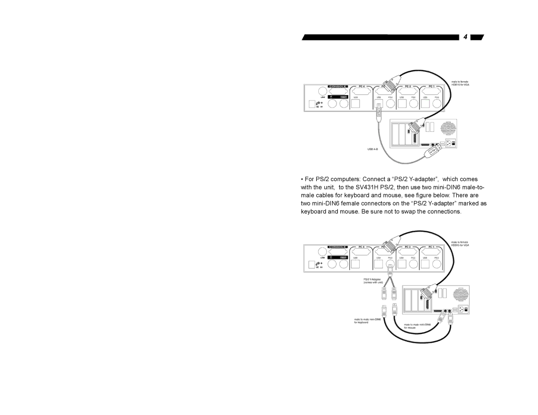 StarTech.com SV431H user manual 