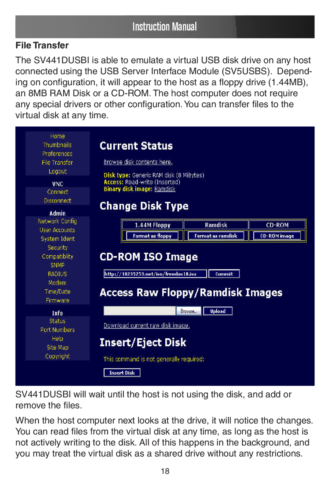 StarTech.com SV441DUSBI instruction manual File Transfer 