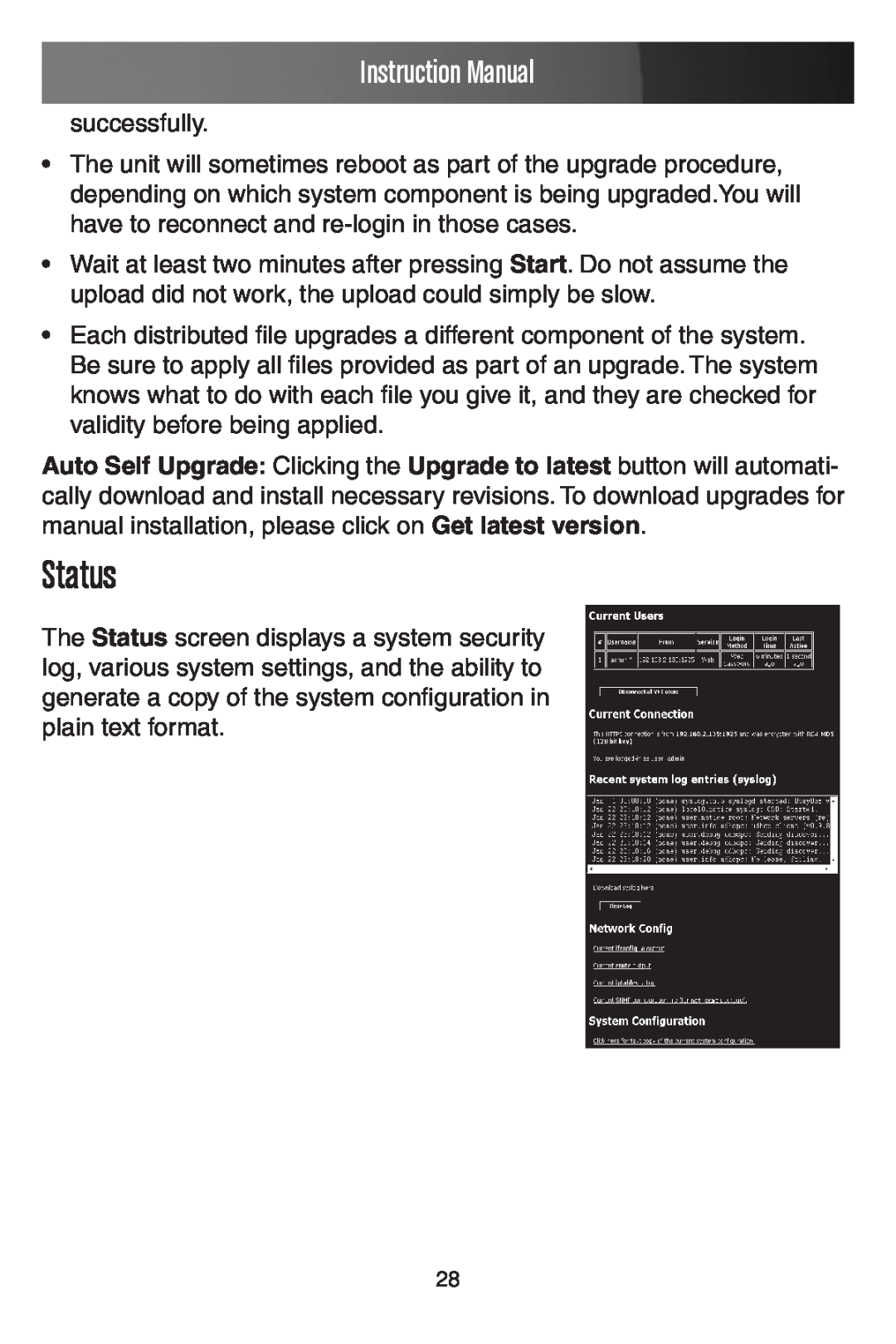 StarTech.com SV441DUSBI instruction manual Status, Instruction Manual 