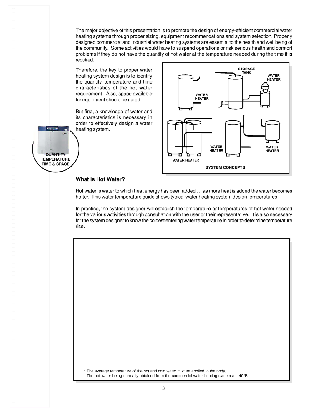 State Industries 317913-000 manual 123456789011, What is Hot Water? 