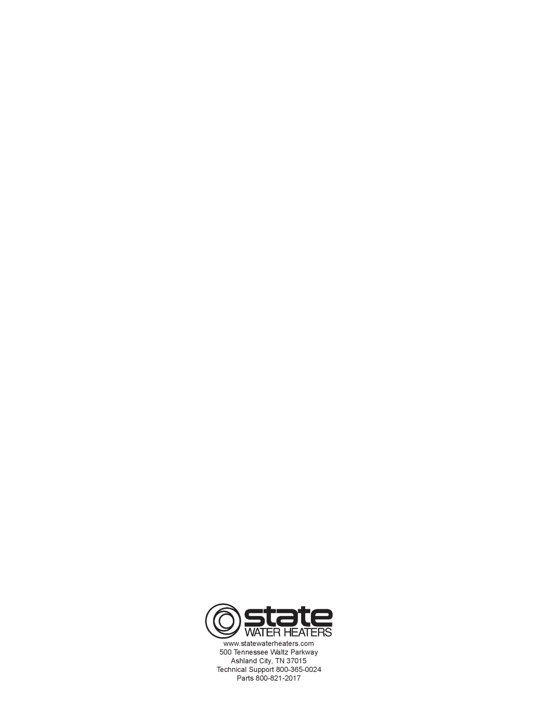 State Industries SHE 50 76N instruction manual 