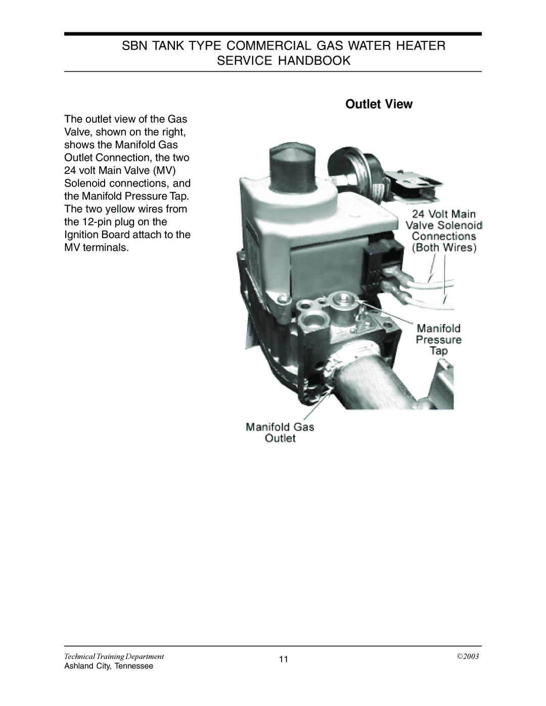 State Industries STC-074 specifications Outlet View 