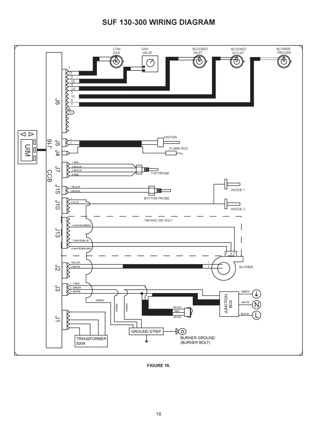 State Industries SUF-130-300, SUF-130-400 warranty SUF 130-300 Wiring Diagram 